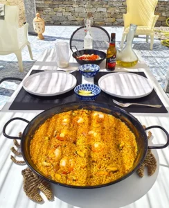 Casa Gatti Menu Giugno '25 Paella mista di pollo e gamberi