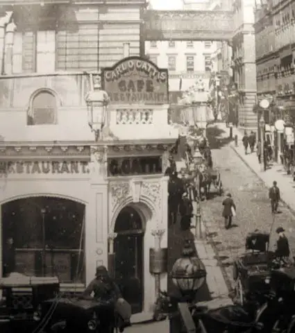 Carlo Gatti caffee restaurant Hungerford Market