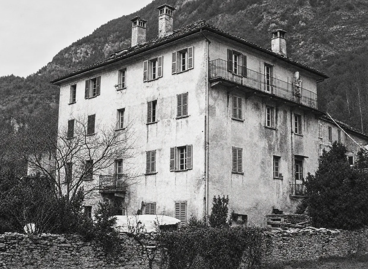 Casa Gatti prima della ristrutturazione del 2023